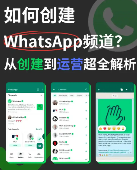WhatsApp 网页版手機电脑雙端同步展示